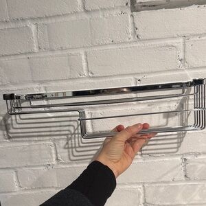 Nk porcelanosa Chrome Wall-Mounted shampoo Rack